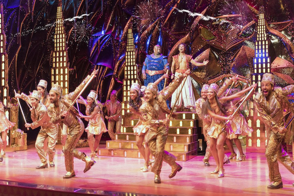 1. Disney’s ALADDIN. Photo of original London production. Photo by Deen Van Meer. ©Disney.