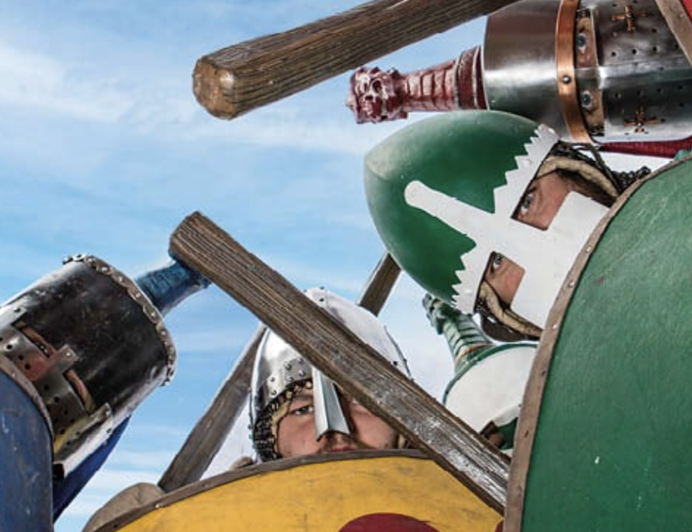 Clash of Knights at Beeston castle