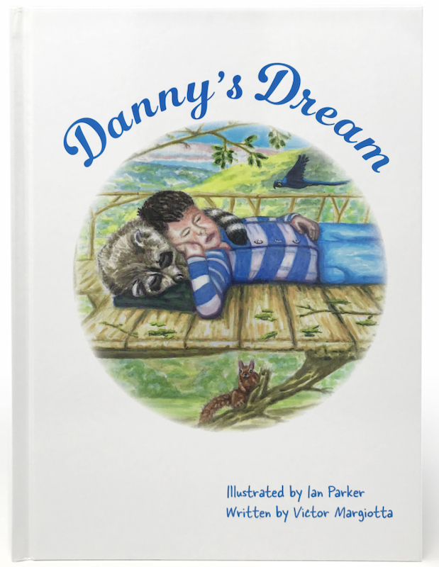 Danny's Dream Book a boy sleeping