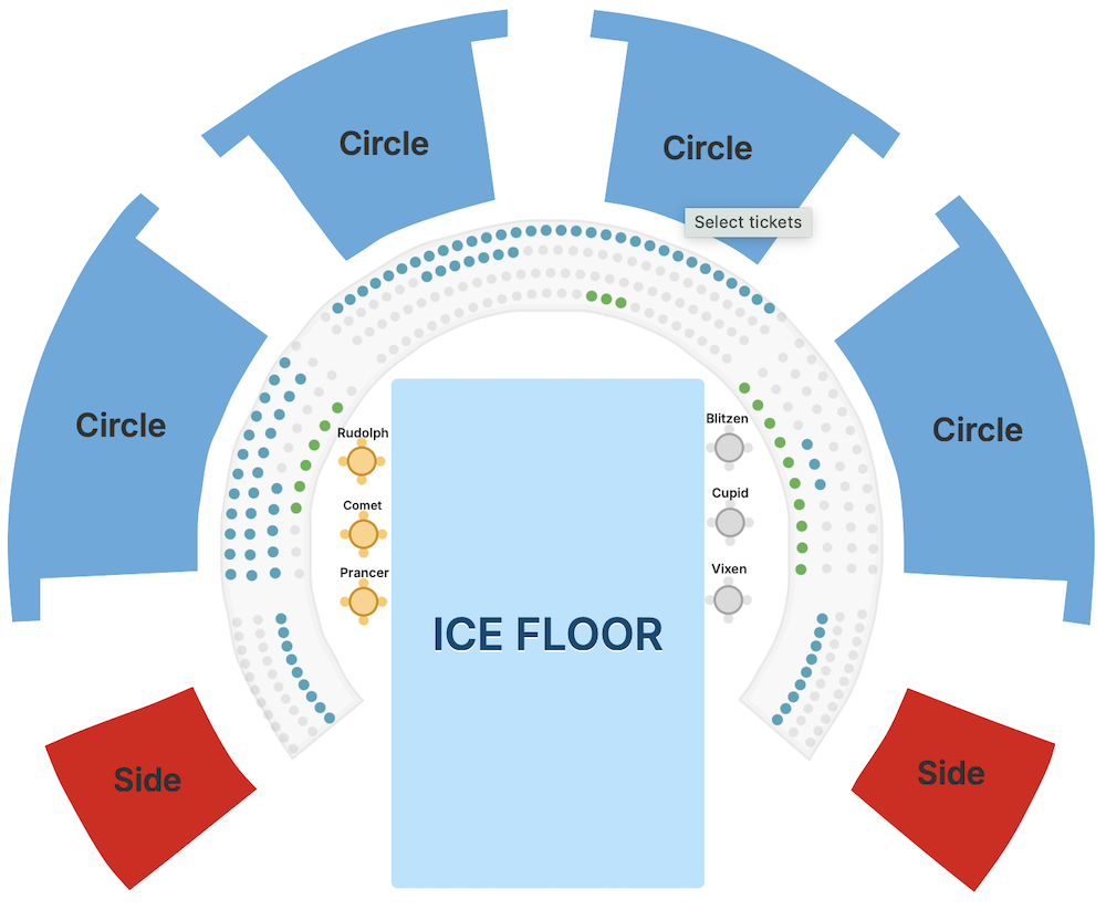 Gandeys Snow Storm Show Seats