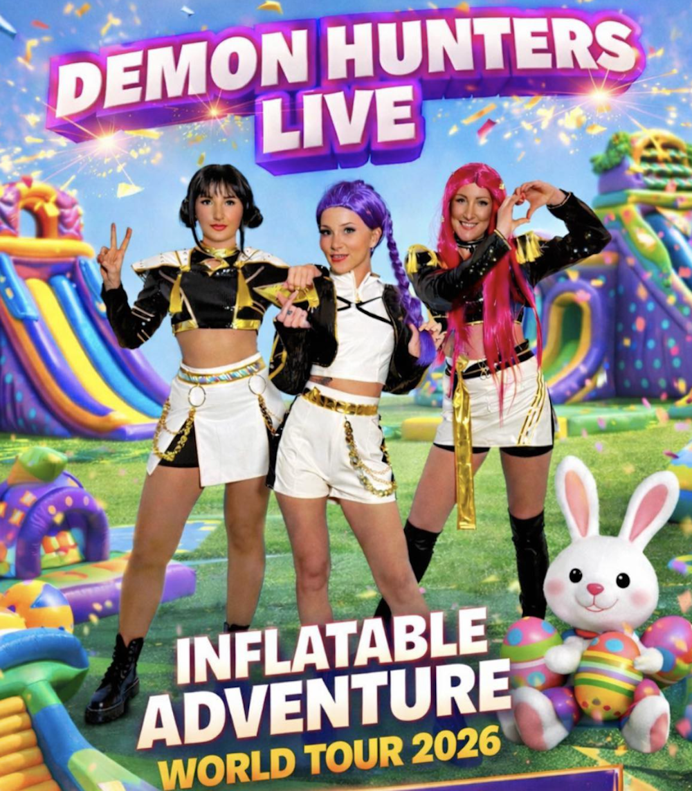 inflatable Adventure world demon hunters live