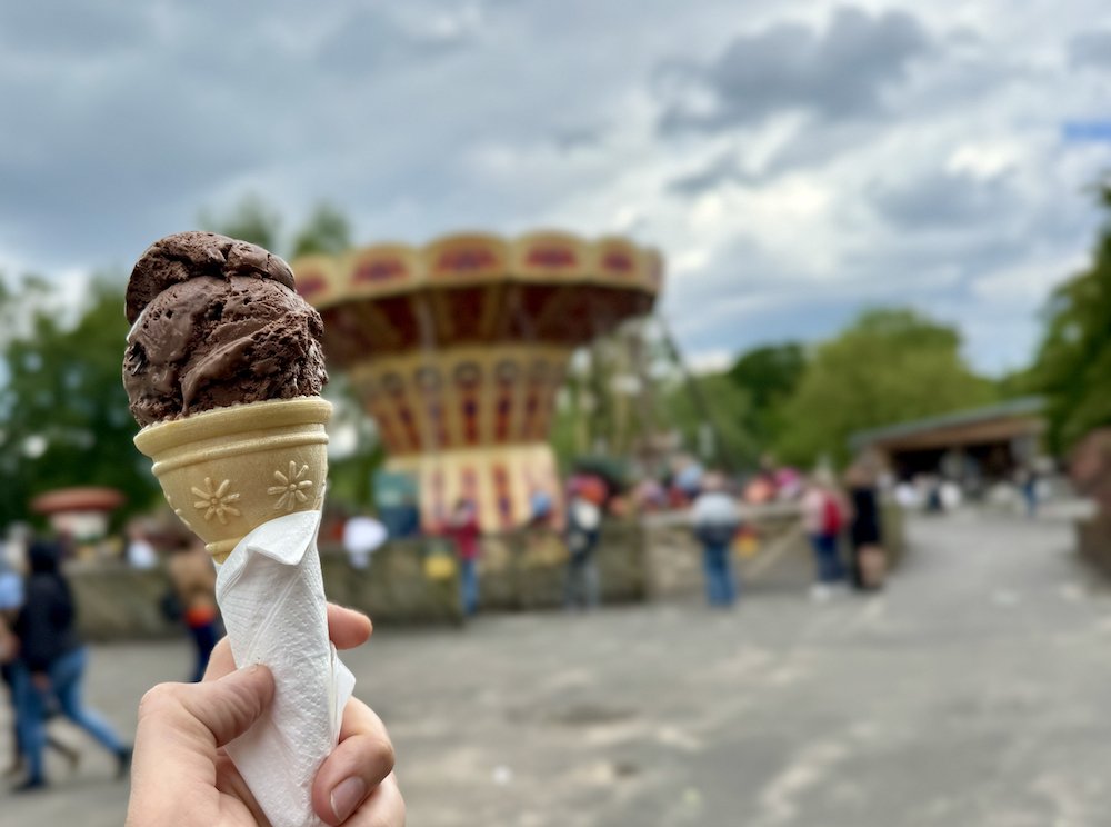 Knowsley Safari Park food ice cream
