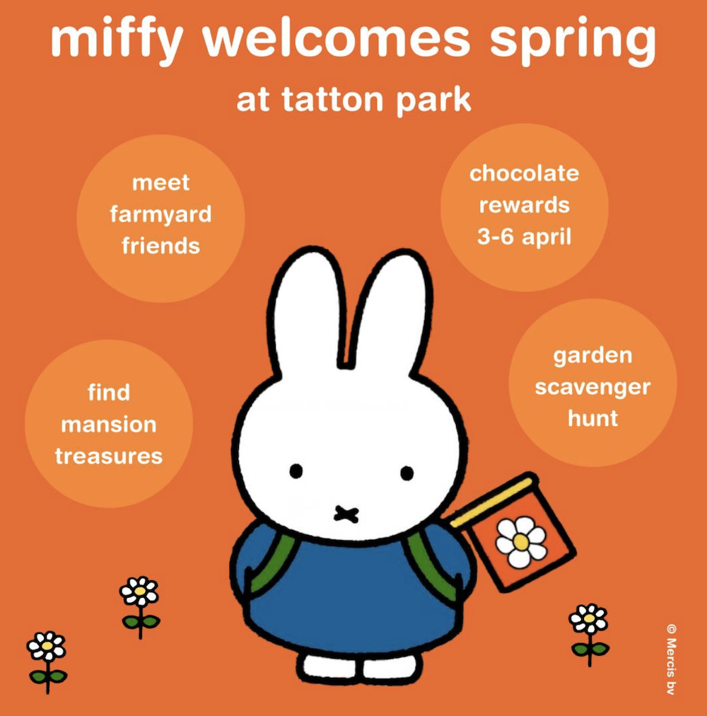 Miffy welcomes spring Tatton Park