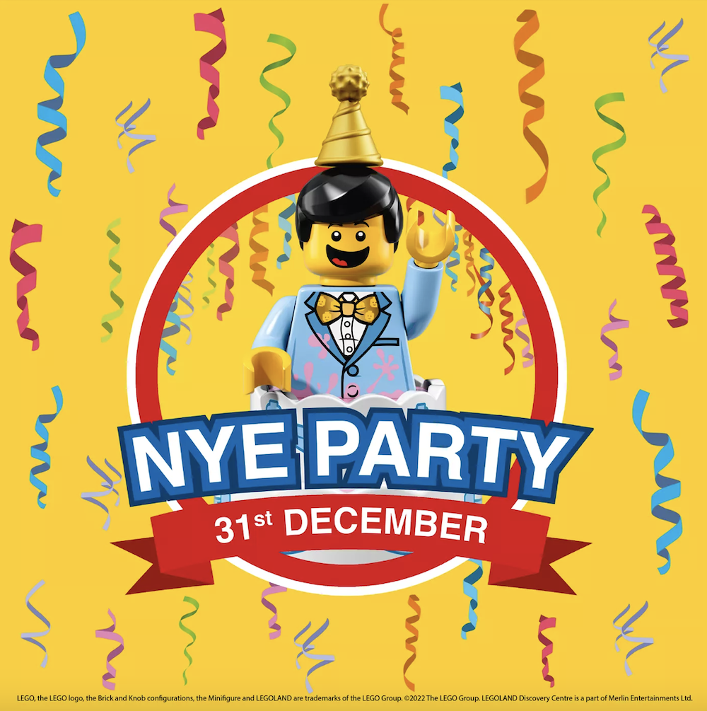 New Year Eve Party Legoland Discovery Manchester