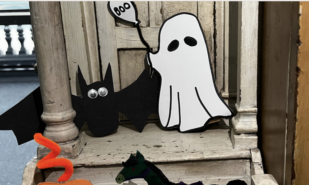 October Half Term at Salford Museum ghost and cat 