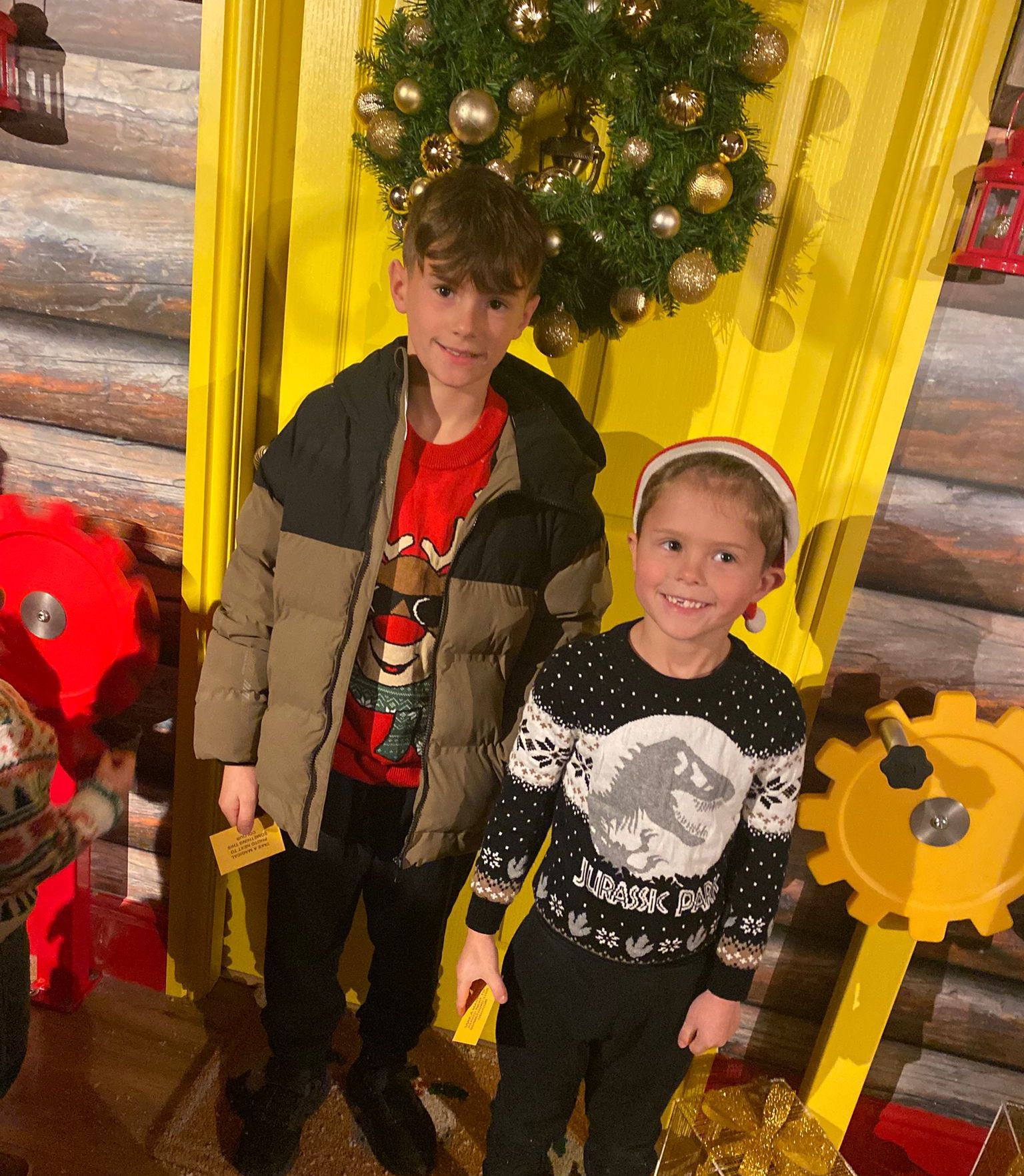 Review Santas Grotto Trafford Centre Door to Santa