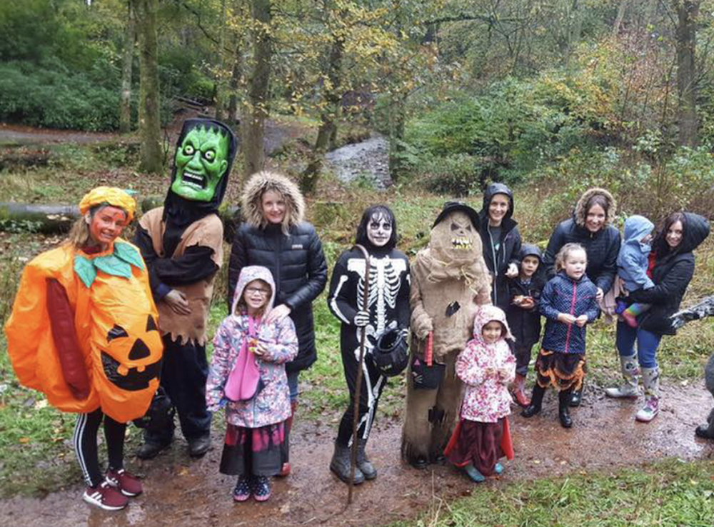 Characters at Smithills Halloween Special