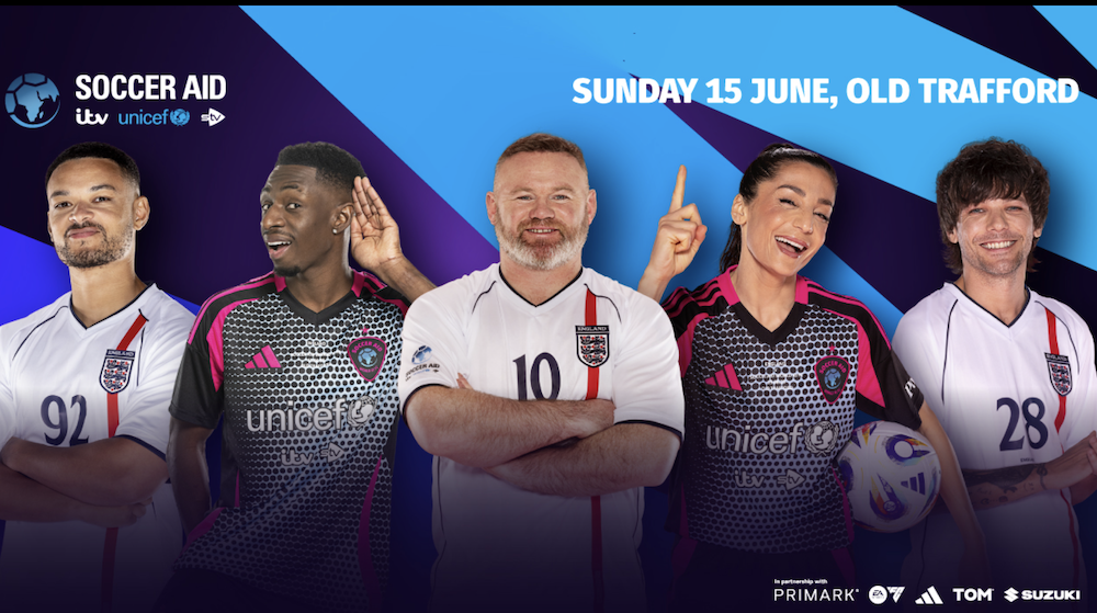Soccer Aid 2025 Old Trafford Father Day