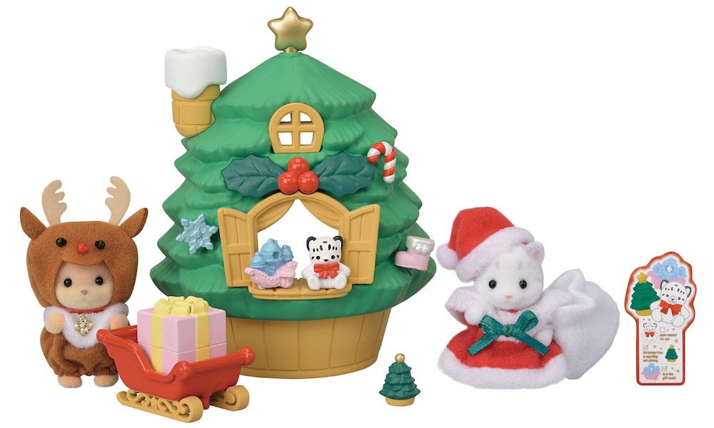 Sylvanian-Families-Baby-Santas-C-hristmas-Tree-House