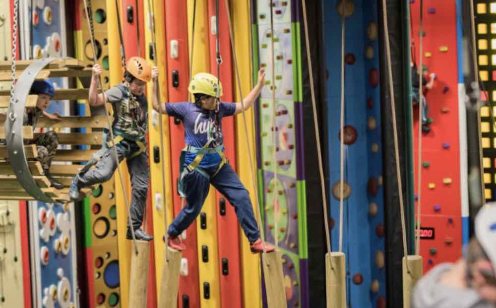 High Ropes Party at Active Medlock Droylsden