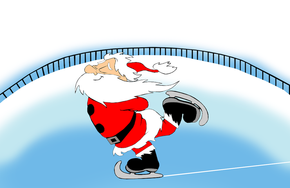 santa at altrincham ice rink planet ice